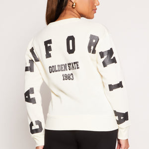 California Back Graphic Pullover Sweatshirt