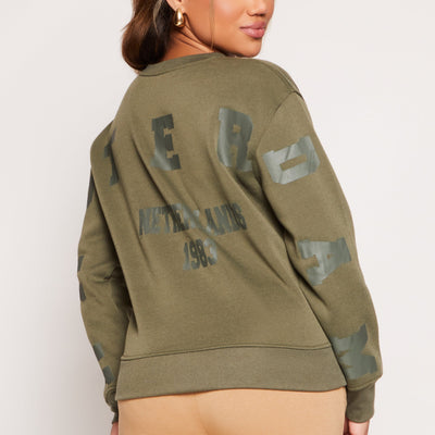Amsterdam Graphic Back Sweatshirt