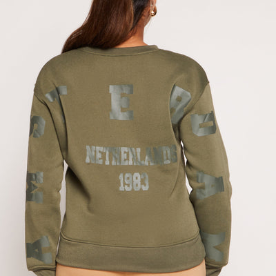 Amsterdam Graphic Back Sweatshirt