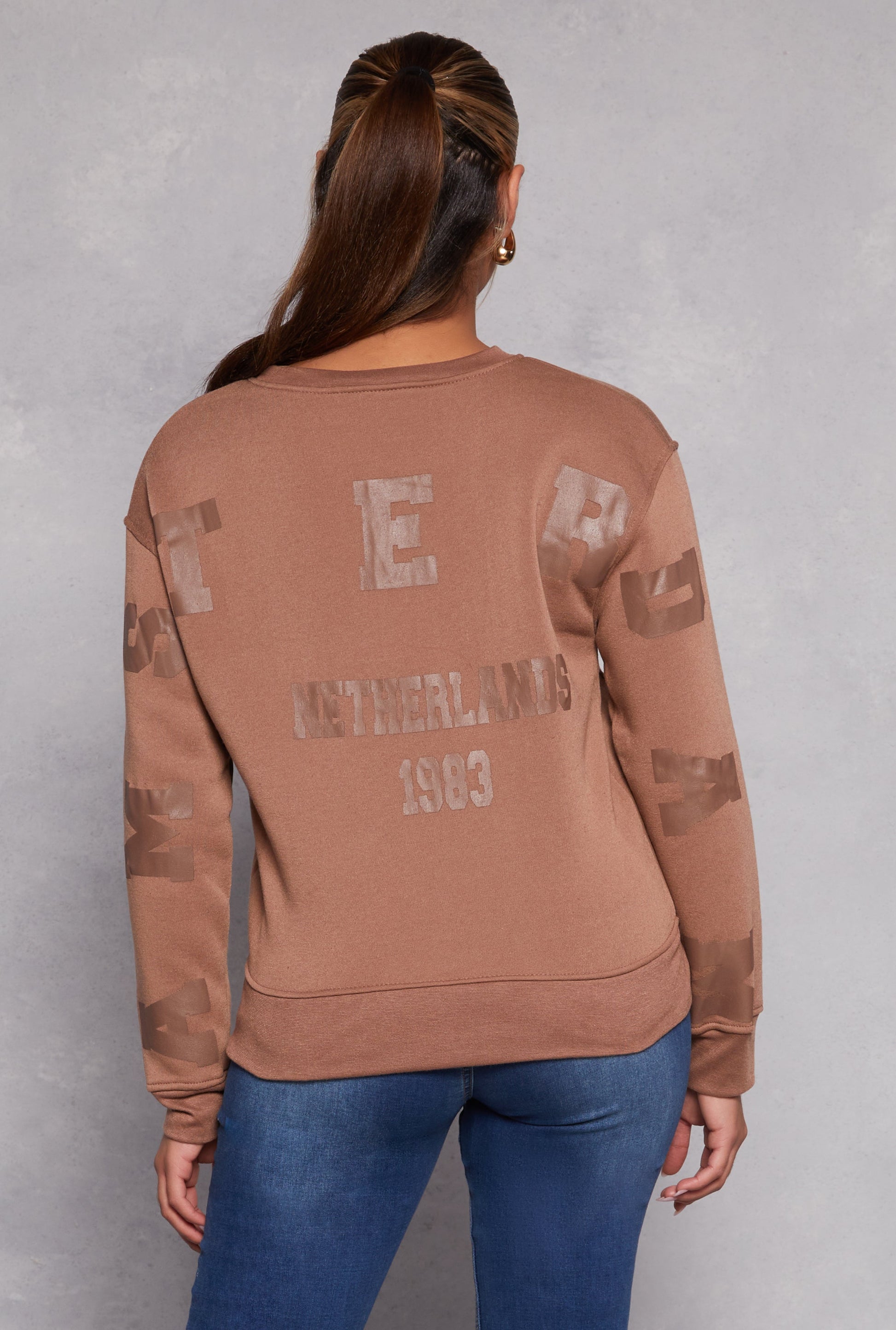 Amsterdam Graphic Back Sweatshirt