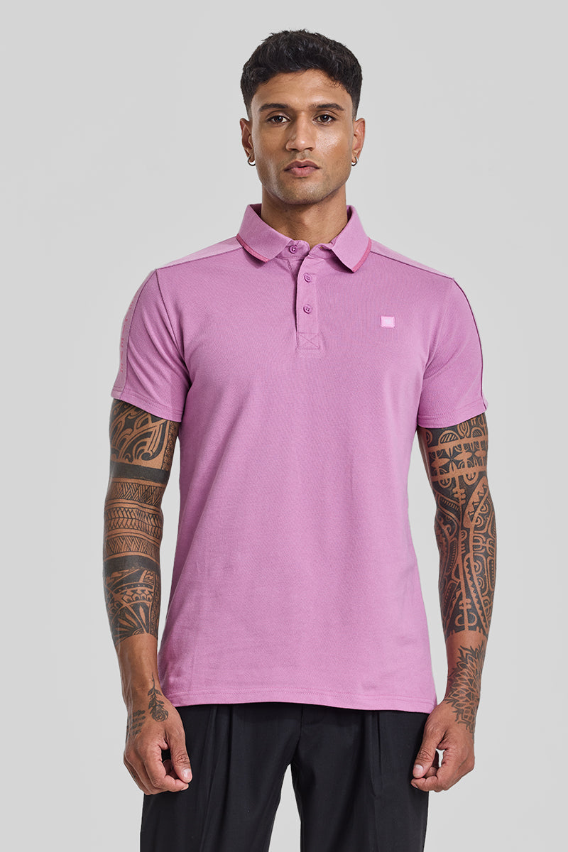Believe Pink Polo T-Shirt