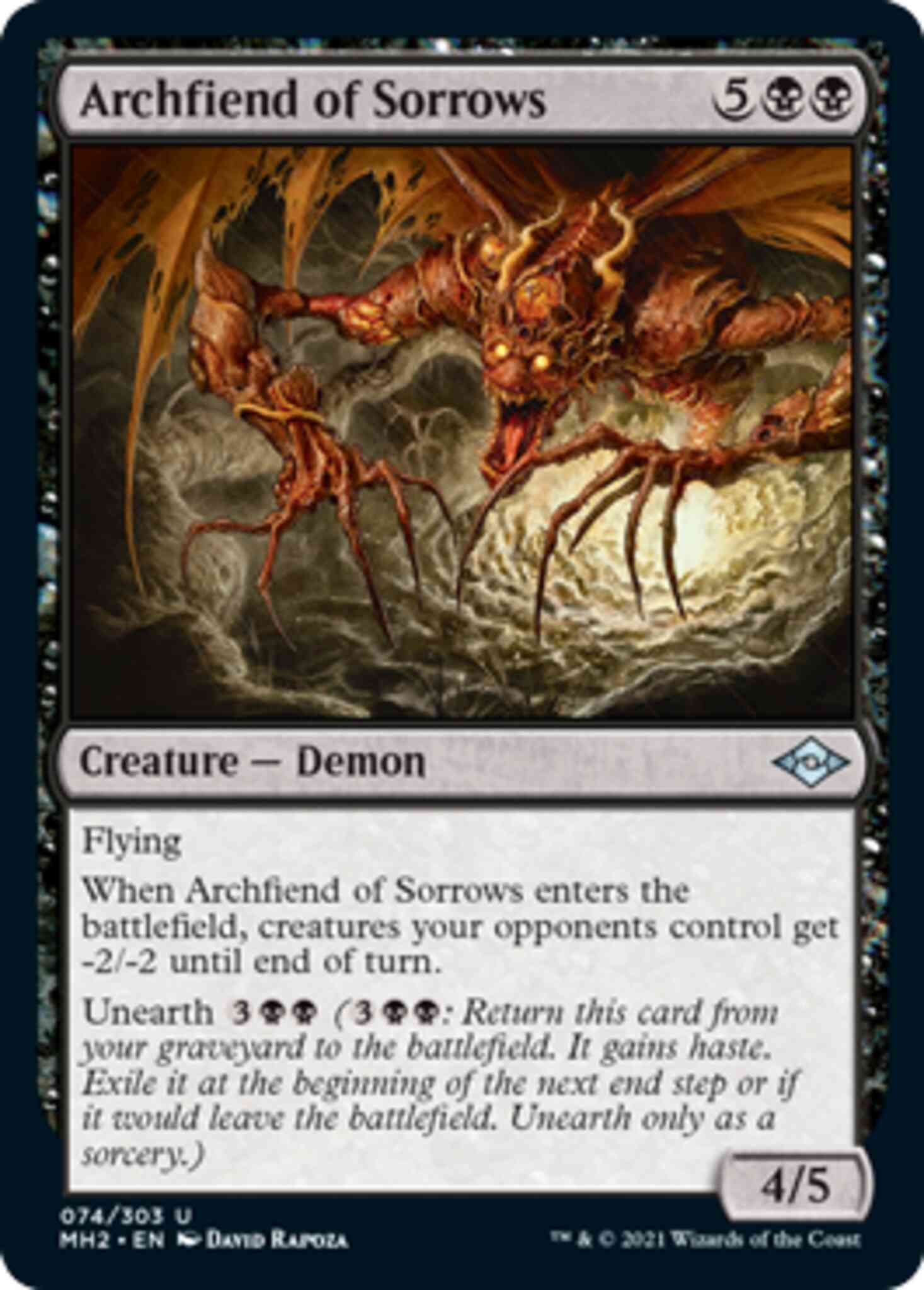 Archfiend of Sorrows [74] [Modern Horizons 2] [Non-Foil]