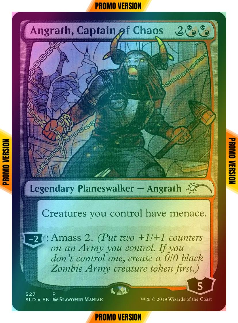 Angrath, Captain of Chaos [0527] [Stained Glass] [Secret Lair Drop] [Foil]