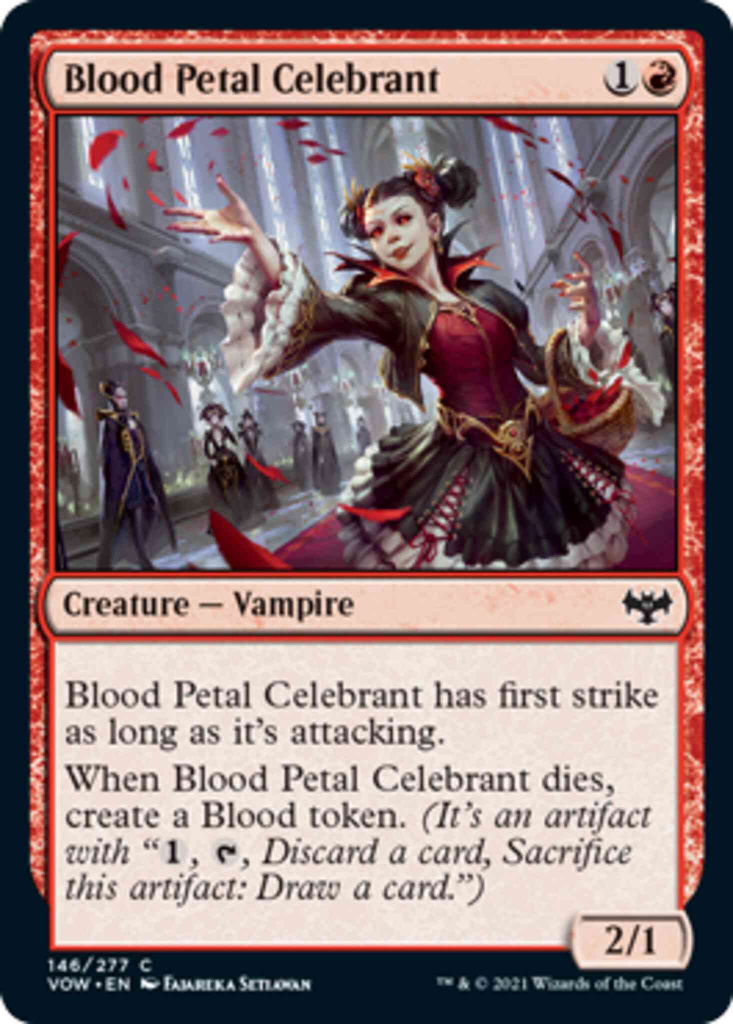 Blood Petal Celebrant [146] [Innistrad: Crimson Vow] [Non-Foil]