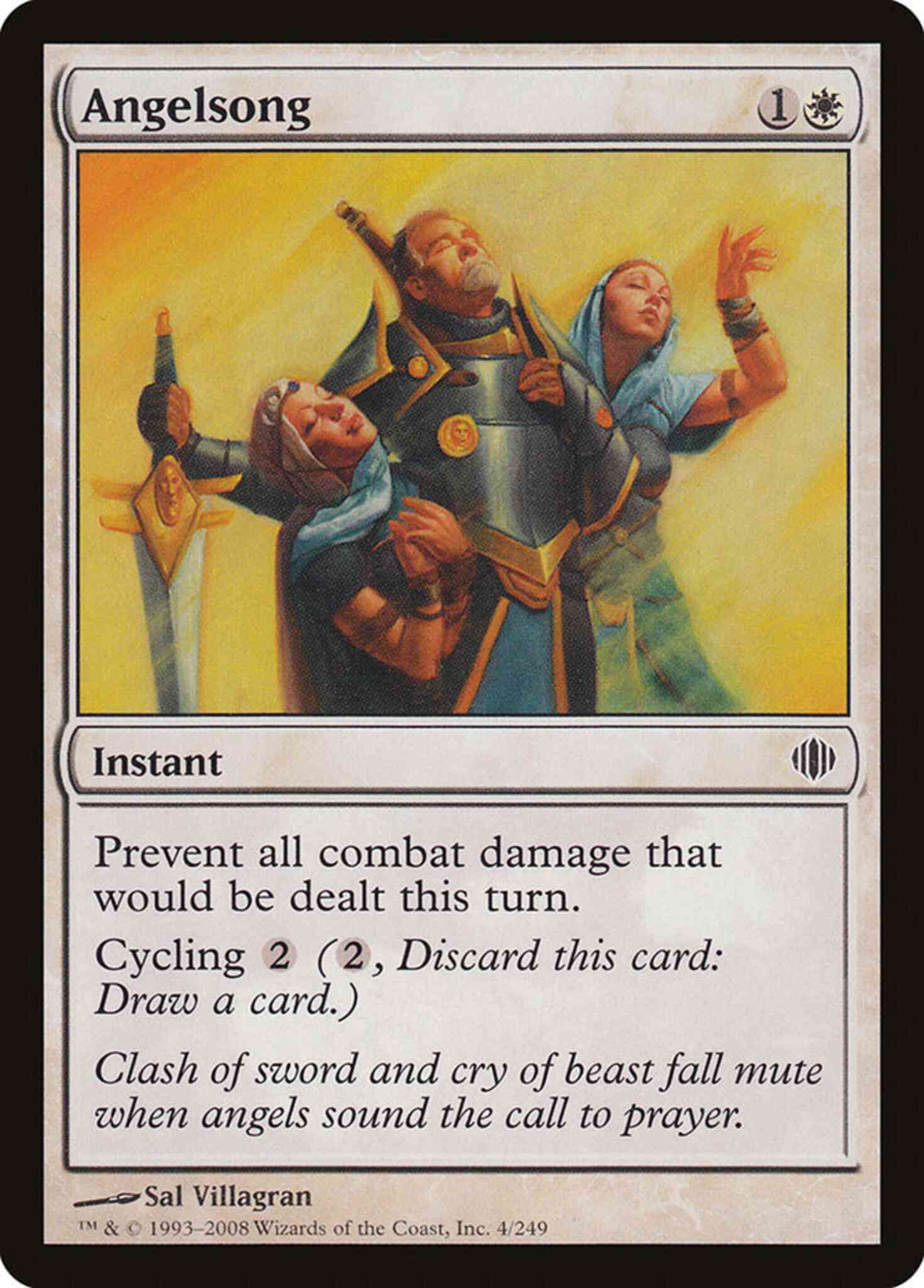 Angelsong [4] [Shards Of Alara] [Non-Foil]