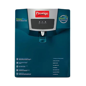 Prestige Naturoflow 2.0 8 L RO + UV Water Purifier | Blue