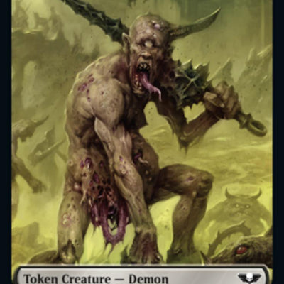 Astartes Warrior Token (12) // Plaguebearer of Nurgle Token (15) [Universes Beyond: Warhammer 40,000: Tokens] [Non-Foil]