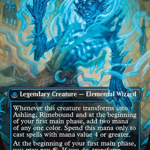 Ashling, Rekindled // Ashling, Rimebound [290] [Borderless] [Lorwyn Eclipsed] [Non-Foil]