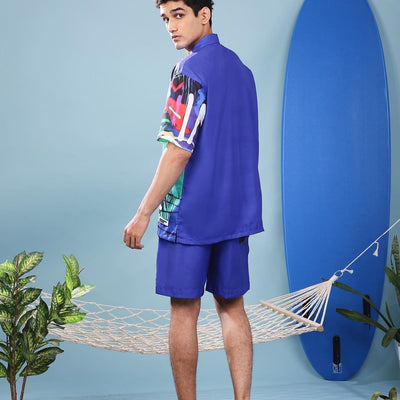 Cuban Oversized Shirt - Resort Wear