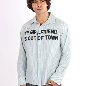 MY GIRLFRIEND IS OUT OF TOWN SHIRT