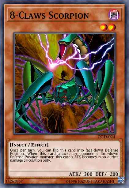 8-Claws Scorpion - PGD-024 - Common - Unlimited
