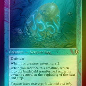 Biolume Egg // Biolume Serpent [455] [Retro Frame] [Innistrad Remastered] [Foil]