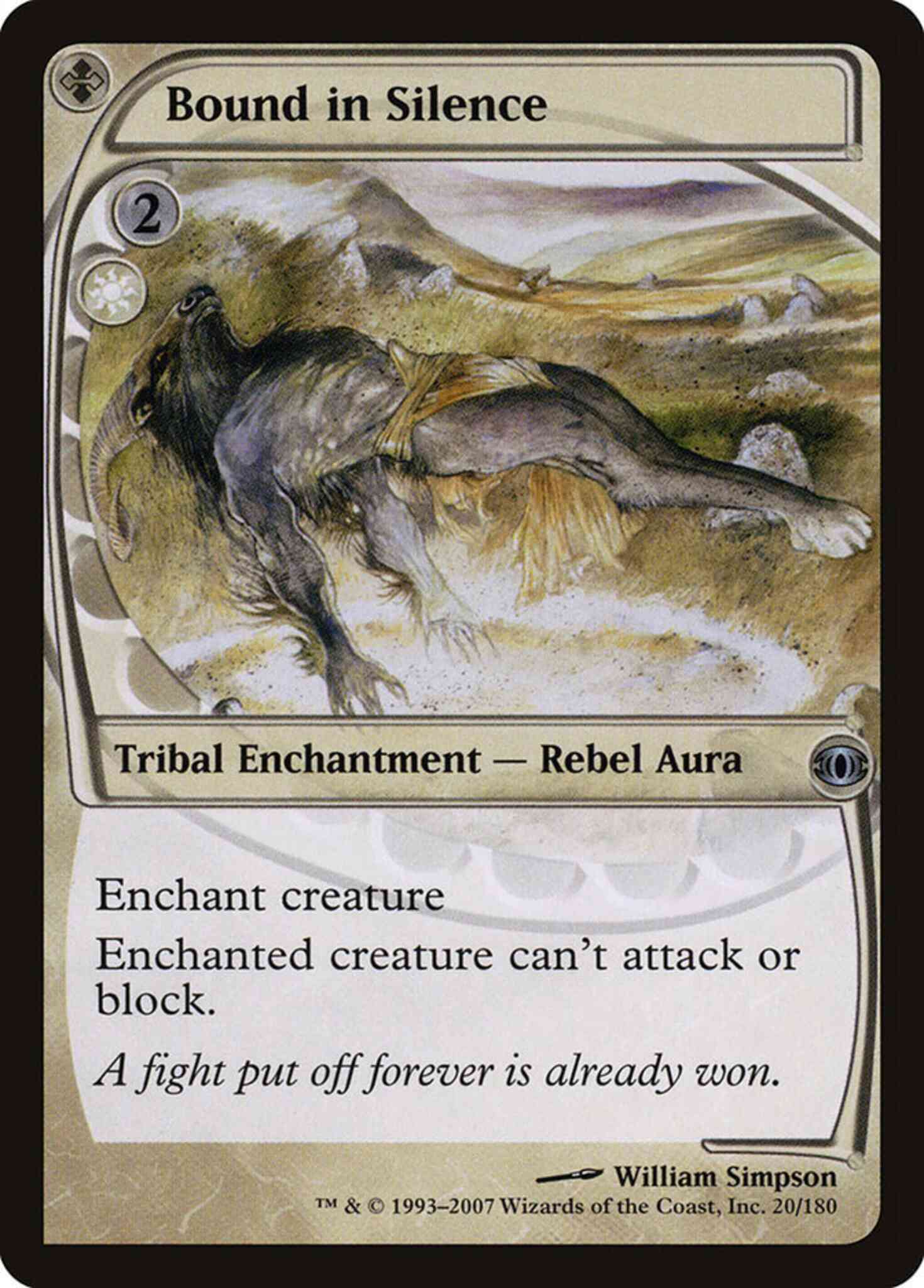Bound in Silence [20] [Future Sight] [Non-Foil]