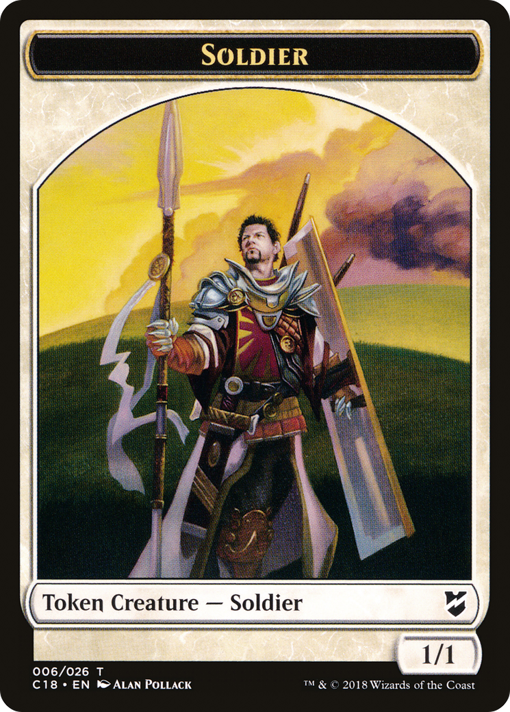 Angel Token (03) // Soldier Token (06) [Commander 2018 Tokens] [Non-Foil]