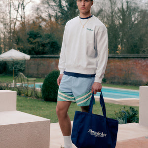 Alma De Ace Sporting Goods Navy Tote Bag
