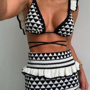 Farry Crochet Holiday Coord - Resortwear