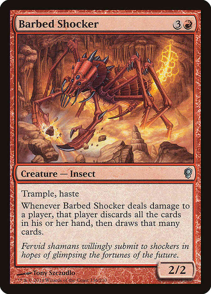 Barbed Shocker [136] [Conspiracy] [Non-Foil]
