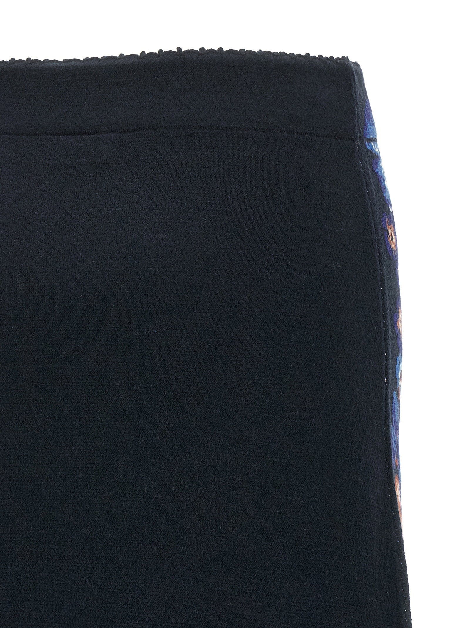 Farm Rio Bow Garden Knit Intarsia Skirt