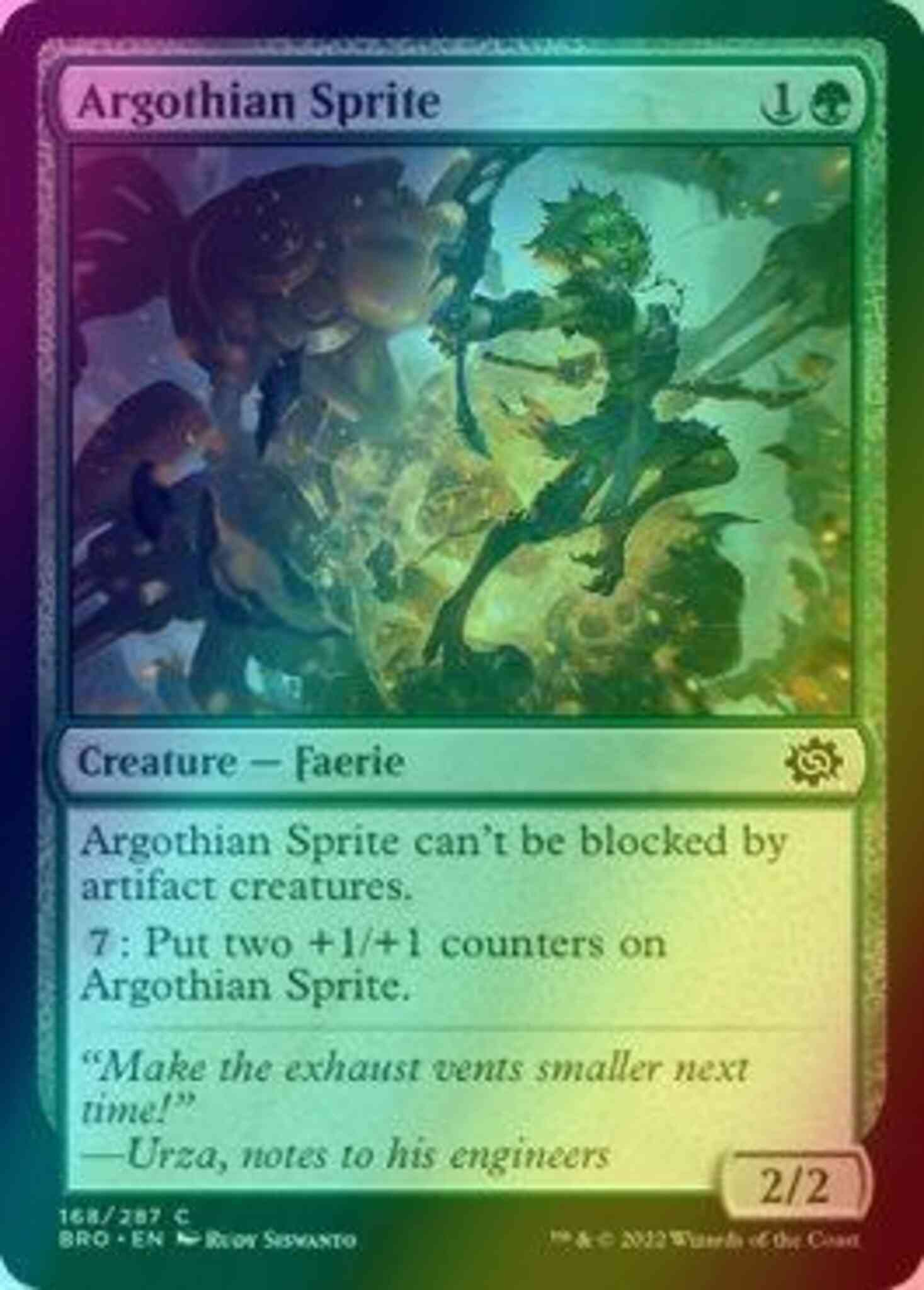 Argothian Sprite [168] [The Brothers' War] [Foil]