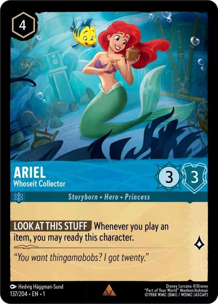 Ariel - Whoseit Collector - 137/204 [The First Chapter] [Cold Foil]