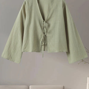 Moso Statement Vest Knot Summer Tops