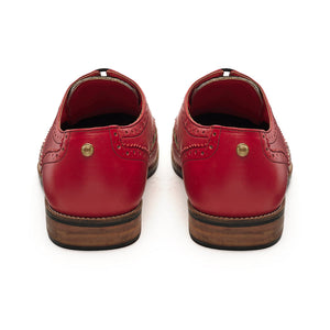 Zebra Brogue_ for Men – Crimson (discontinued)