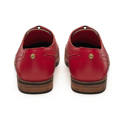 Zebra Brogue_ for Men – Crimson (discontinued)