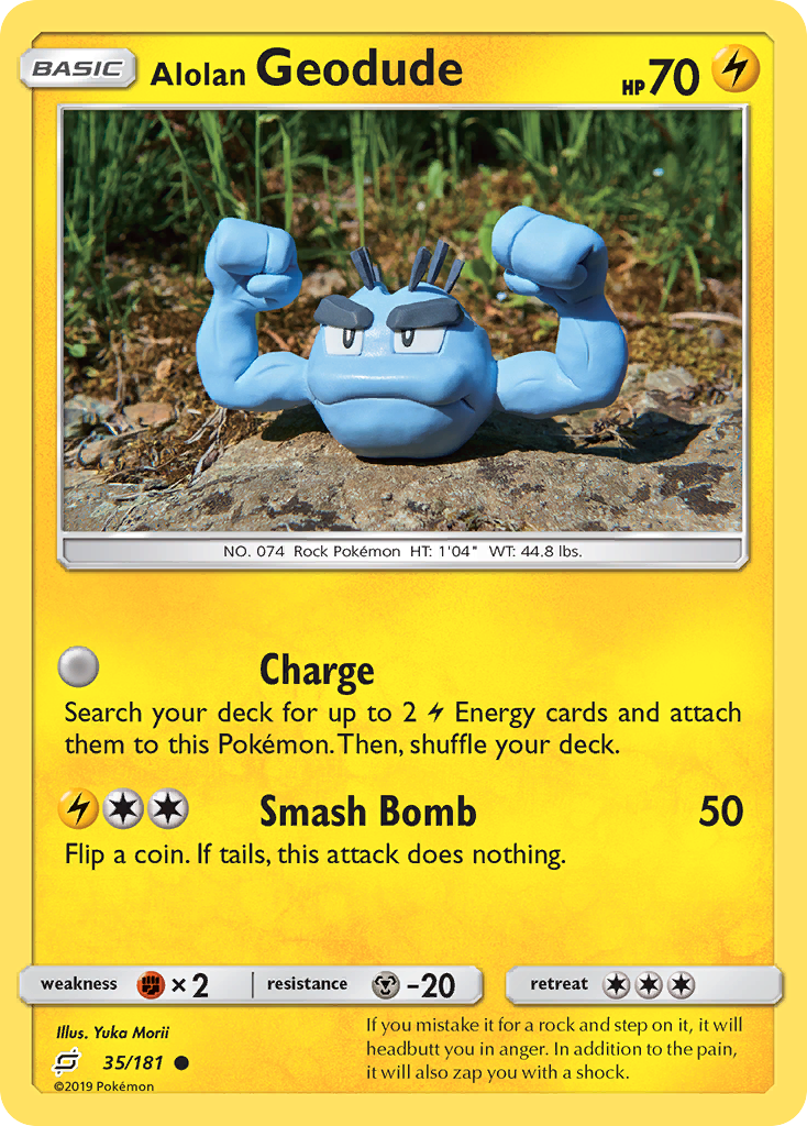 Alolan Geodude - 35/181 - Common