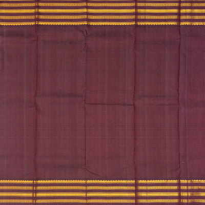 Turquoise Handloom Kanchipuram Korvai Silk Saree With Buttas