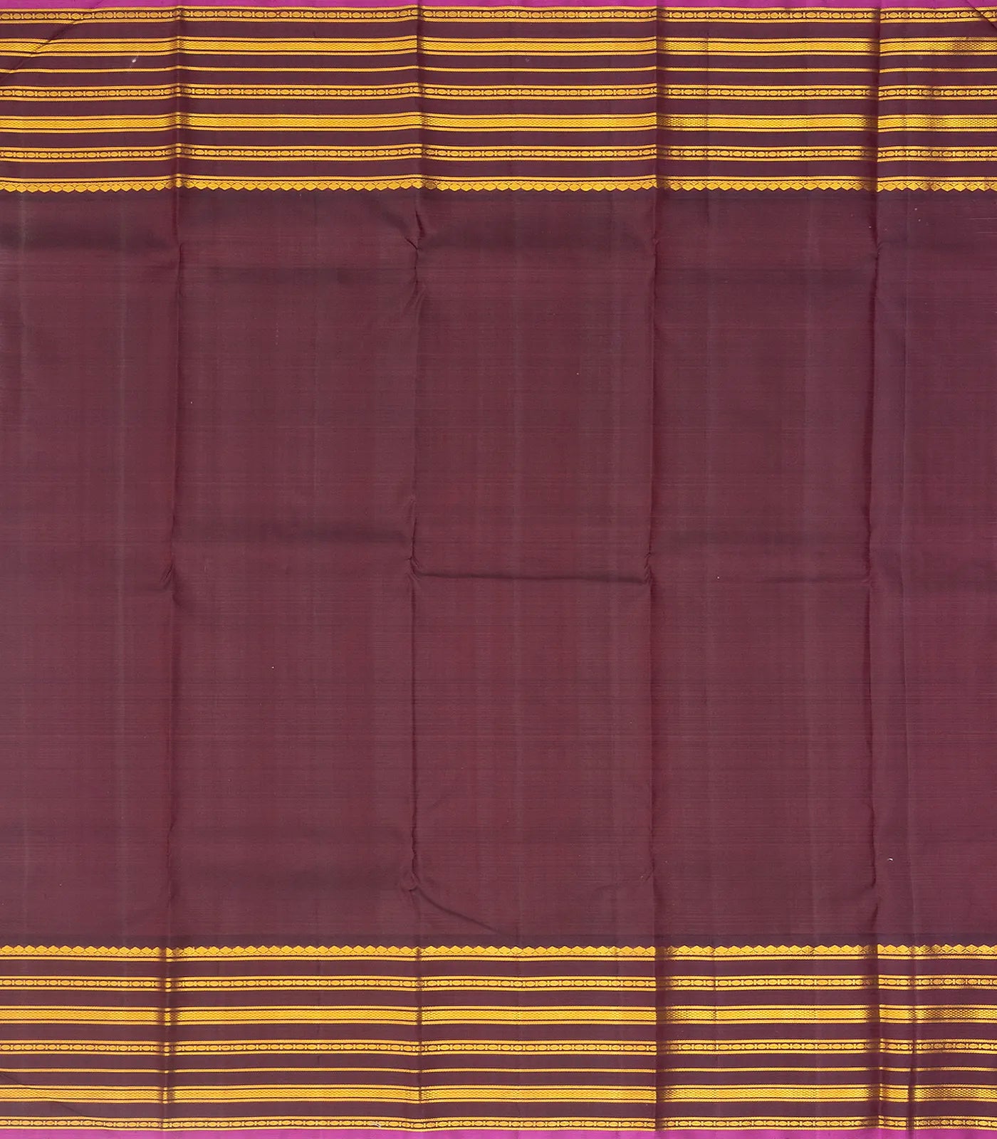 Turquoise Handloom Kanchipuram Korvai Silk Saree With Buttas