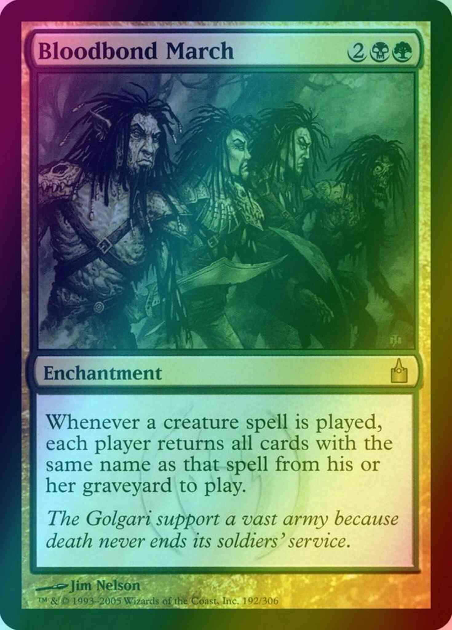 Bloodbond March [192] [Ravnica City Of Guilds] [Foil]