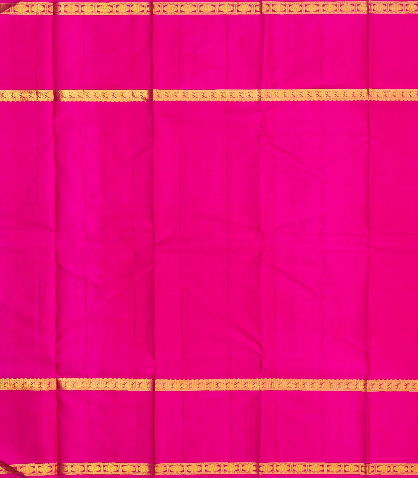 Purple Handloom Kanchipuram Silk Saree With Checks & Buttas