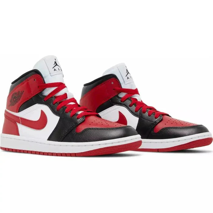 Wmns Air Jordan 1 Mid Alternate Bred Toe