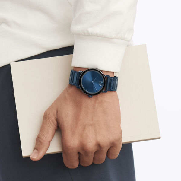 Movado Bold Evolution Blue Dial Men 40mm