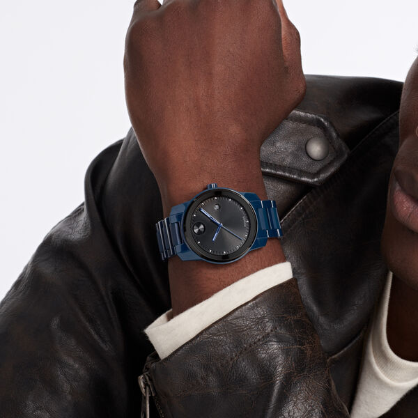 Movado Bold Verso Black Dial Men 42mm