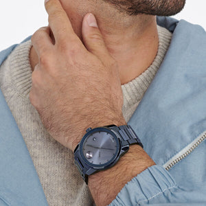 Movado Bold Verso Blue Dial Men 42mm