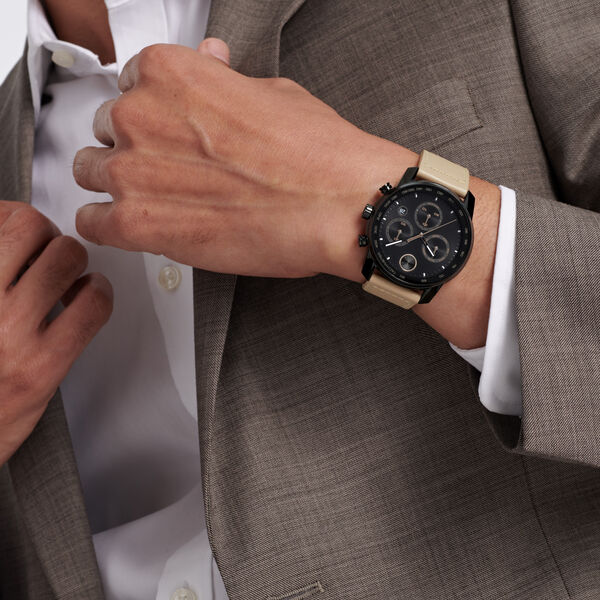 Movado Bold Verso Black Dial Men 44mm