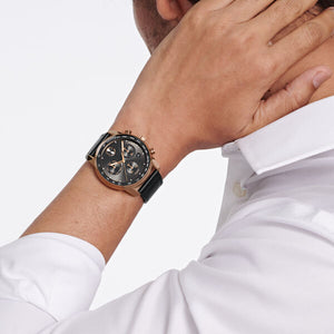 Movado Bold Verso Gunmetal Dial Men 44mm