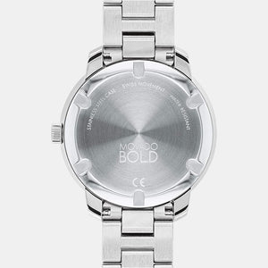 Bold Verso Women Quartz Silver Dial Analog Stainless Steel Watch 3600747