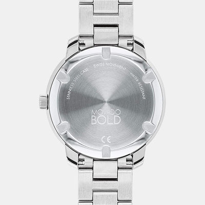 Bold Verso Women Quartz Silver Dial Analog Stainless Steel Watch 3600747
