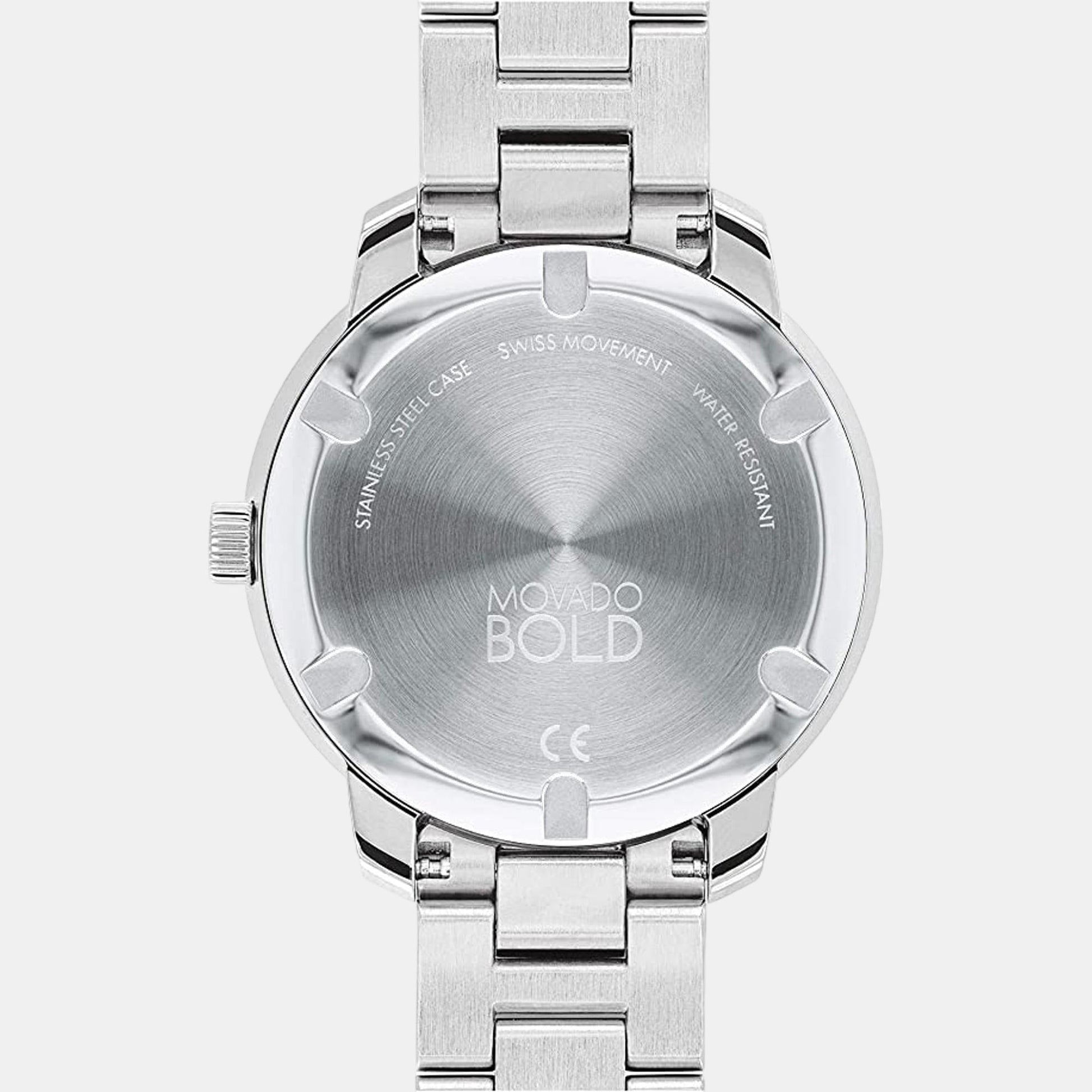 Bold Verso Women Quartz Silver Dial Analog Stainless Steel Watch 3600747