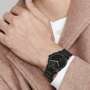 Movado Bold Evolution Black Dial Men 40mm