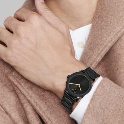 Movado Bold Evolution Black Dial Men 40mm