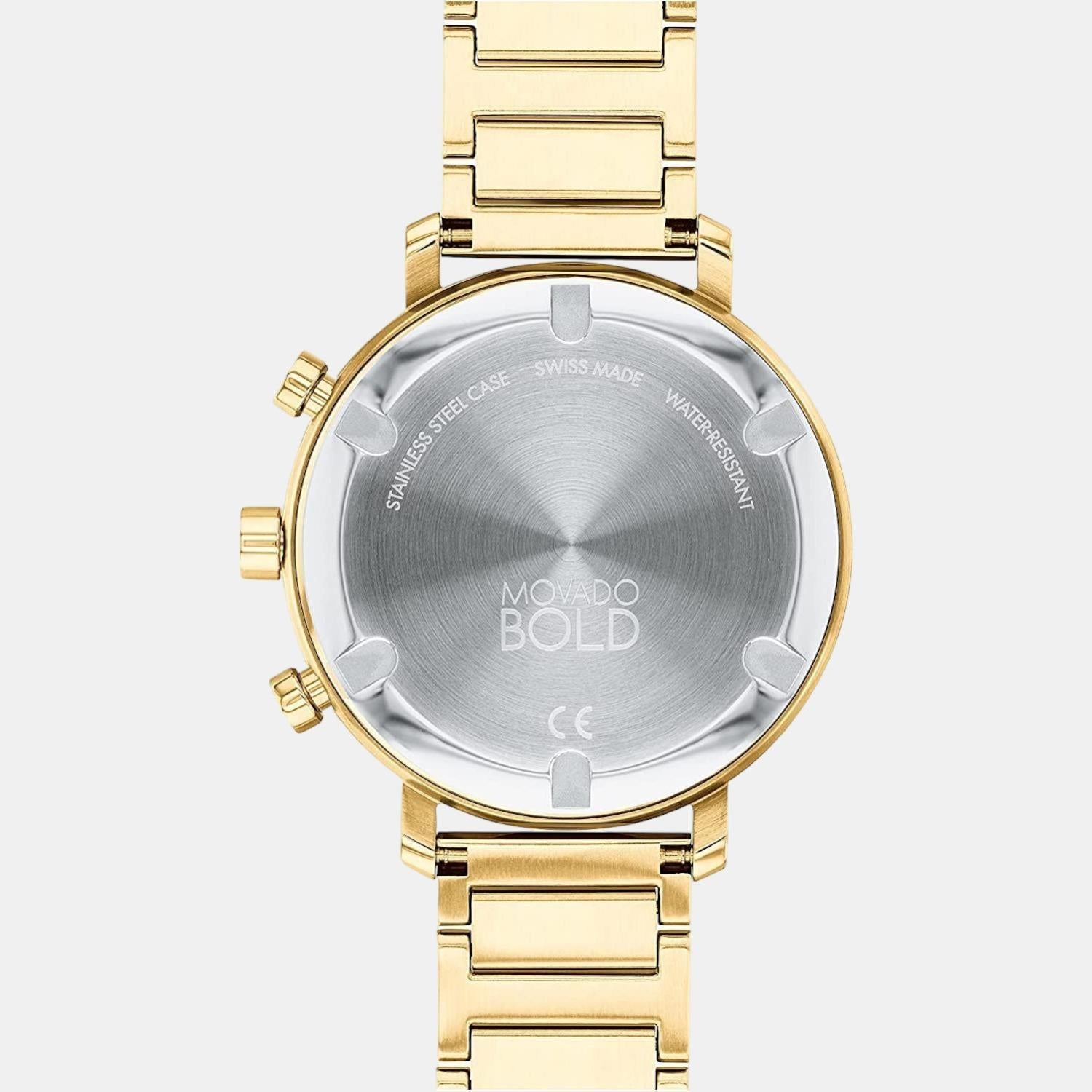 Bold Evolution Women Quartz Mother Of Pearl Dial Chronograph Stainless Steel Watch 3600788