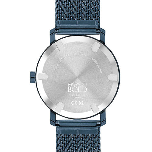Movado Bold Evolution Blue Dial Men 40mm