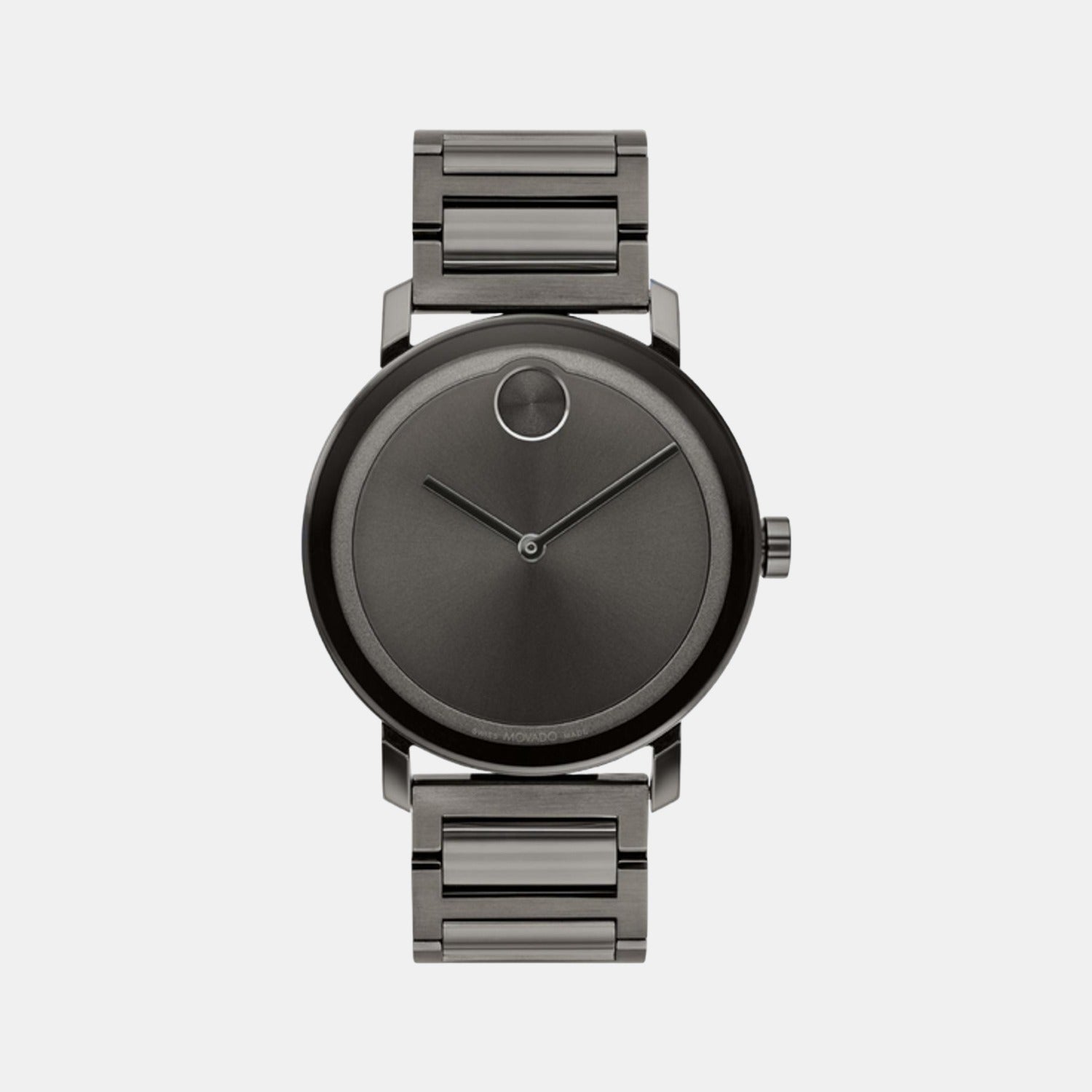 Bold Evolution Men Quartz Grey Dial Analog Stainless Steel Watch 3600796
