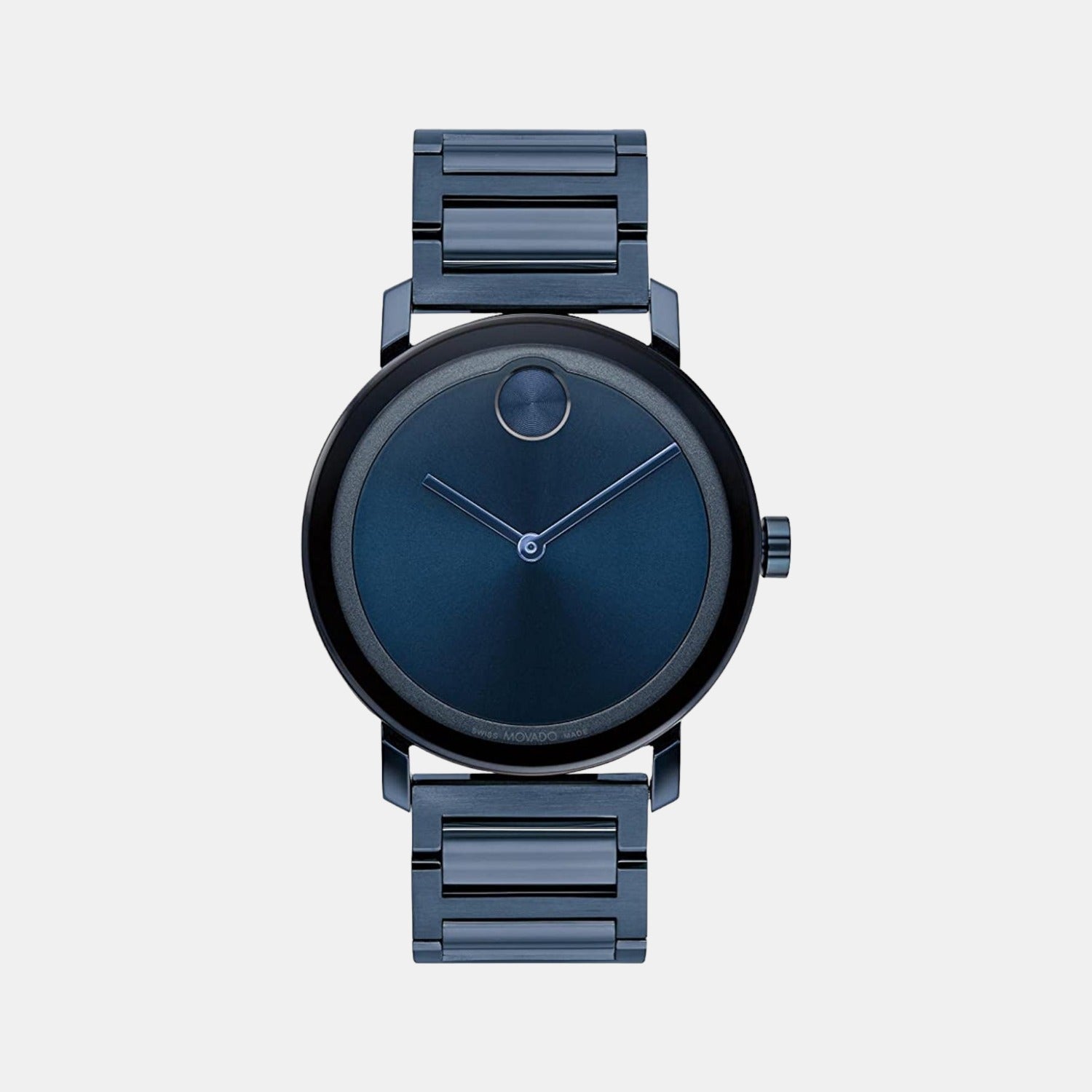 Bold Evolution Men Quartz Blue Dial Analog Stainless Steel Watch 3600797