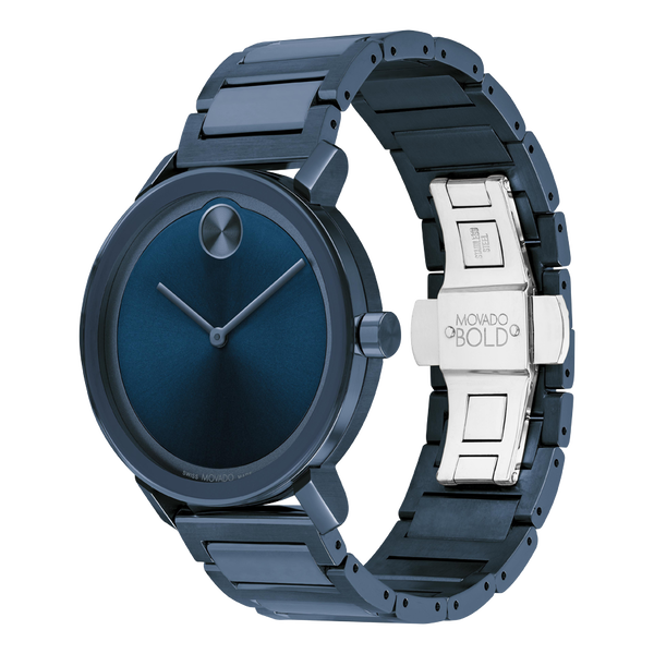 Movado Bold Evolution Blue Dial Men 40mm