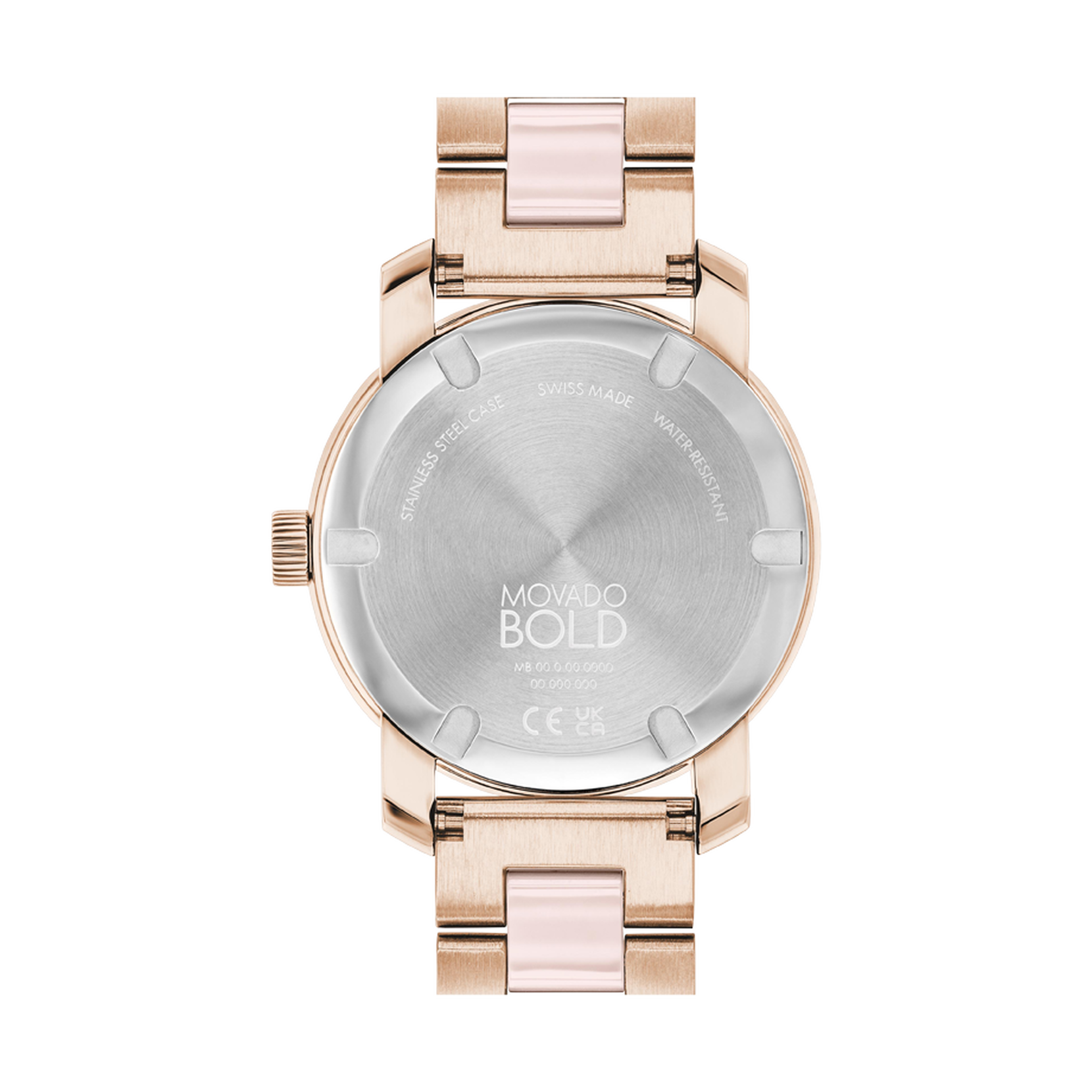 Movado Bold Iconic Metals Rose Gold Dial Women 36.3mm