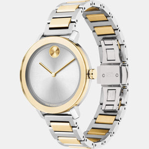 Bold Evolution Men Quartz Grey Dial Analog Stainless Steel Watch 3600825
